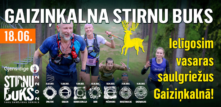 Stirnubuks.lv - 18.jūnijā taku skrējēji ielīgos Gaiziņkalnā